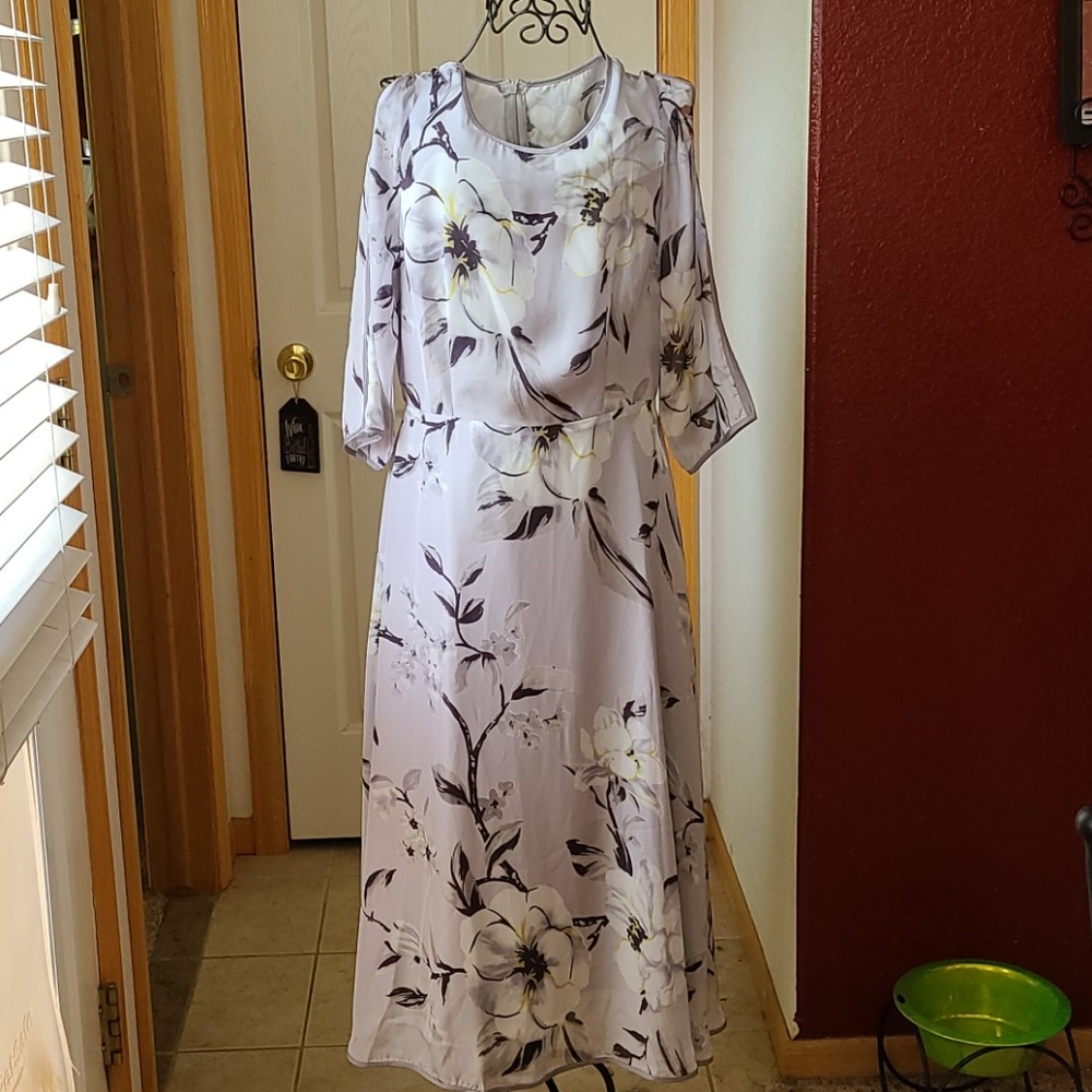 Silver Flirty Dress